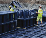 Stormwater infiltration SuDS system for student halls  - on this page