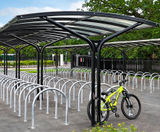Range of external furniture and cycle parking - Kenilworth School - on this page