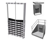 Medium duty 1500mm penstock - on this page