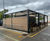 Canopies protect customers at hospital's outdoor charity cafe 2