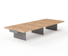 Ribbon flat bench