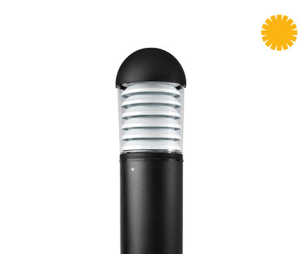 Nelson 20W black dome LED bollard
