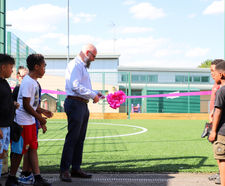 Completed 3G Pitch at Henley Green Primary School