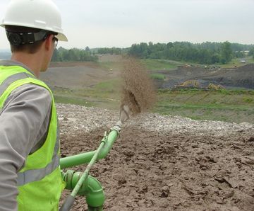 Posi-Shell - Spray Applied Waste Cover