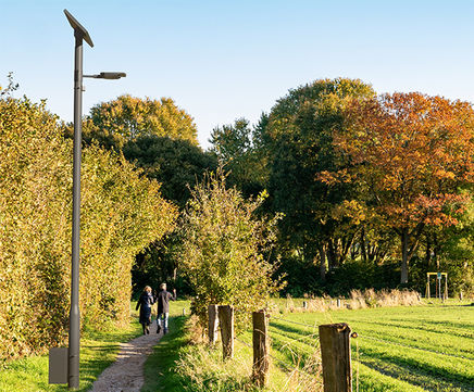 Off - Grid solar powered lighting