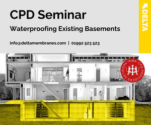 Education in waterproofing - CPDs from Delta Membrane Systems