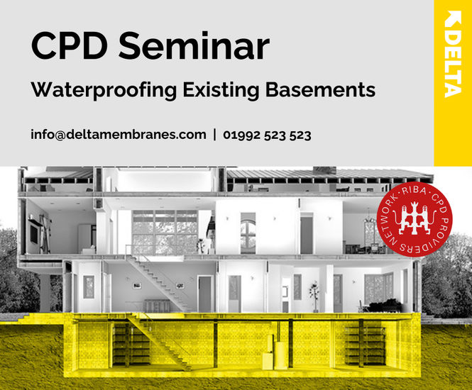 Education in waterproofing - CPDs from Delta Membrane Systems