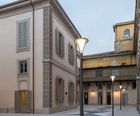 Fiamma pole top and wall mounted luminaire