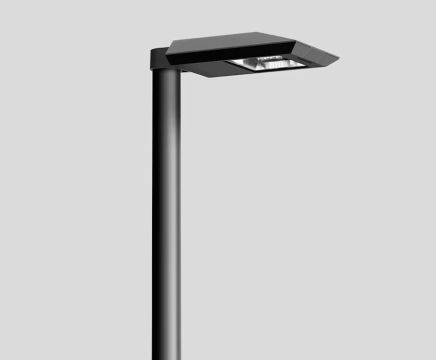 Zhaga ready pole top luminaire
