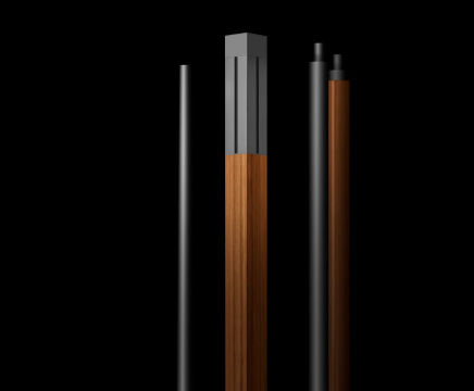 Luminaire poles for outdoor lighting systems