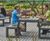 Matrix 08 - recycled plastic picnic table and bench set 0