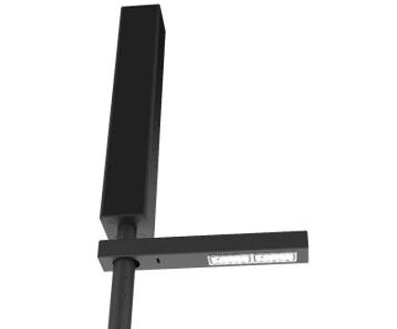 Altezza solar powered luminaire