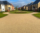 Addaset resin bound surfacing for new housing development - on this page