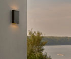 Fold weather resistant wall light