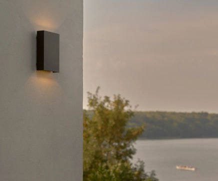 Fold weather resistant wall light