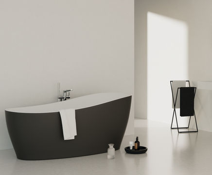 Around Freestanding Bath - acrylic soaking tub for bathrooms
