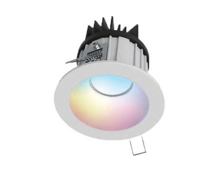 DL86 RGBW colour changing downlight