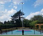 JB Corrie Retractable Automated LED Tennis Court Lighting