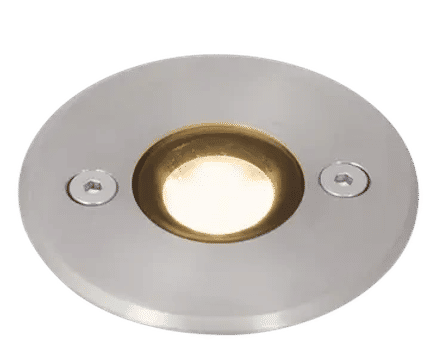 Turlock recessed ground lighting