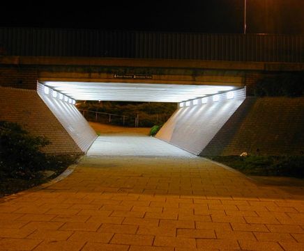 Hermit underpass lighting