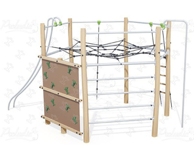 Climbing and balancing trails - Canopy Net - J4917