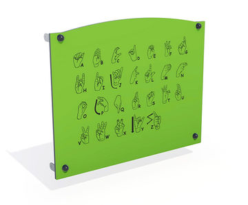 Sign Language Panel - J3429