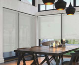 Oslo natural tone fabric for window blinds - on this page