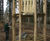 Natural timber play towers - Brodie Castle, Moray 10