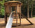 Natural timber play towers - Brodie Castle, Moray 5