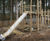 Natural timber play towers - Brodie Castle, Moray 9