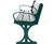 Evergreen - traditional cast iron and recycled plastic seat 1