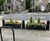 Long recycled plastic rectangular planter 4
