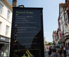 Custom signs and street furniture - imagined by you, built by us