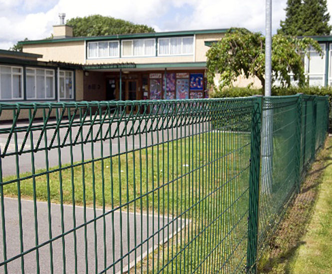 Cordguard roll top fencing panels