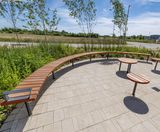 Outdoor seating for Global Institute for Safe Autonomy - on this page