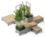 Create public space islands with new METRIC Range - on this page
