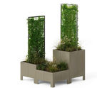 METRIC planter with optional trellis