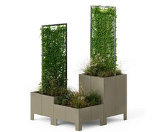 METRIC planter with optional trellis