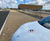 Grass and gravel stabilisation grids for sports centre car park 0