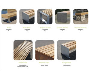 Elements - customisable outdoor modular benches and tables