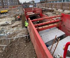 Waterproofing solution for precast concrete service tunnel