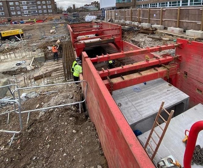 Waterproofing solution for precast concrete service tunnel