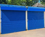 Industrial security roller shutters
