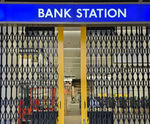 Collapsible custom-made galvanised steel security gates