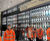 Collapsible custom-made galvanised steel security gates 1