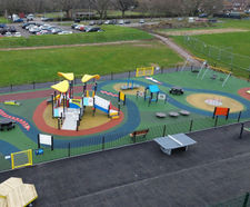 Creating a new inclusive play and sports area at Fareham Park