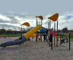 Design and installation of play space at Hilsea Lido