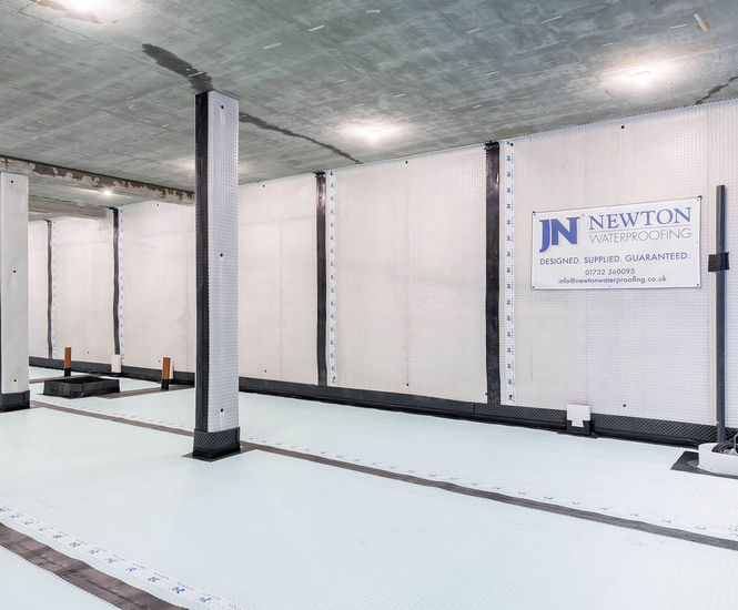 Waterproofing design partnership from Newton
