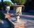 Medici Urn - heritage-style lightweight fibreglass planter 8
