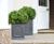 Stuart - lightweight fibreglass outdoor planters 2